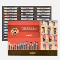 [KOH-I-NOOR 8515036005KS] KOH-I-NOOR Toison D'or Soft Pastel Set x 36
