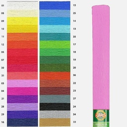 [KOH-I-NOOR 9755003001PM] KOH-I-NOOR Crepe Paper 35gsm 50cm x 200cm 03 Light Rose