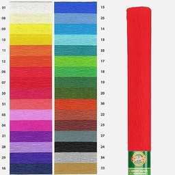 [KOH-I-NOOR 9755007001PM] KOH-I-NOOR Crepe Paper 50cm x 200cm 07 Dark Red