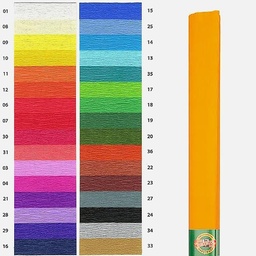 [KOH-I-NOOR 9755011001PM] KOH-I-NOOR Crepe Paper 35gsm 50cm x 200cm 11 Light Orange