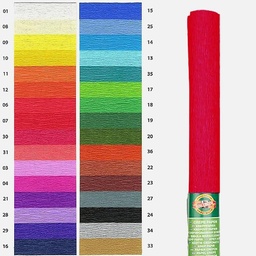 [KOH-I-NOOR 9755030001PM] KOH-I-NOOR Crepe Paper 50cm x 200cm 30 Red Vine