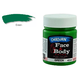 [DERIVAN 1FP4G] DERIVAN Face & Body Paint 40ml Green