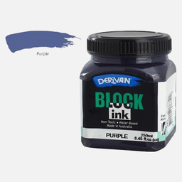 [DERIVAN 1B2P] DERIVAN Block Ink 250ml Purple
