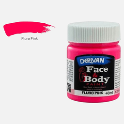 [DERIVAN 1FP4FP] DERIVAN Face & Body Paint 40ml Fluorescent Pink