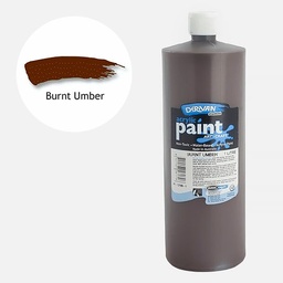 [DERIVAN 1S1LBU] DERIVAN Students' Acrylic Paint 1000ml Burnt Umber