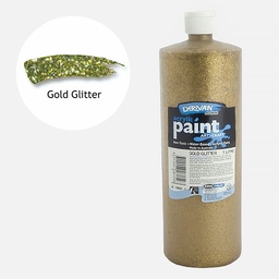 [DERIVAN 1S1LGG] DERIVAN Students' Acrylic Paint 1000ml Gold Glitter