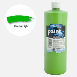 [DERIVAN 1S1LGL] DERIVAN Students' Acrylic Paint 1000ml Green Light (Leaf Green)