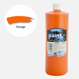[DERIVAN 1S1LO] DERIVAN Students' Acrylic Paint 1000ml Orange (Cadmium Orange Hue)