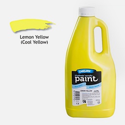 [DERIVAN 1S2LLY] DERIVAN Students' Acrylic Paint 2000ml Lemon Yellow (Cool)