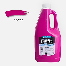 [DERIVAN 1S2LM] DERIVAN Students' Acrylic Paint 2000ml Magenta (Primary Red)