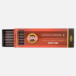 [KOH-I-NOOR 4378012006PK] KOH-I-NOOR Gioconda Dark Brown Sepia Lead 5.6mm x 6