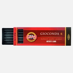 [KOH-I-NOOR 8673001005PK] KOH-I-NOOR Gioconda Extra Charcoal Lead 5.6mm Soft x 6