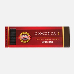 [KOH-I-NOOR 486502B009PK] KOH-I-NOOR Gioconda Graphite Lead 5.6mm x 6 2B