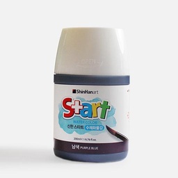 [SHINHAN 1280580-0009] SHINHAN Start Watercolor 200ml Purple Blue