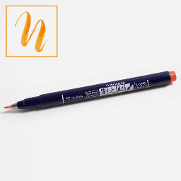[TOMBOW WS-BH28] TOMBOW Fudenosuke Brush Pen Orange