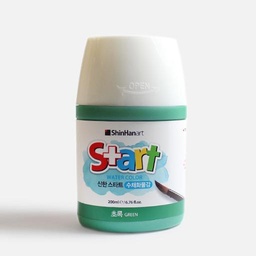 [SHINHAN 1280580-0006] SHINHAN Start Watercolor 200ml Green