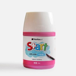 [SHINHAN 1280580-0011] SHINHAN Start Watercolor 200ml Pink