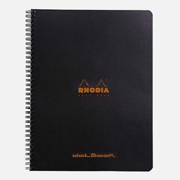 [RHODIA 193039C] RHODIA Classic Spiral Book 80gsm Dot A4+ x 90 Black