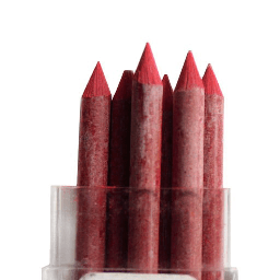 [KOH-I-NOOR 4240008005PK] KOH-I-NOOR Polycolor Lead (D)3.8mm x (L)90mm x 6 08 Bordeaux Red