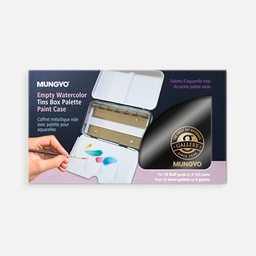 [MUNGYO MEWT-12] MUNGYO Tin Box Palette For 12 1/2 Pans
