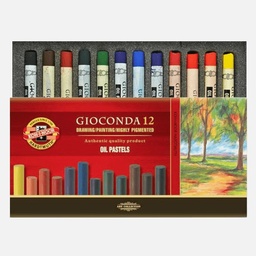 [KOH-I-NOOR 8352012001KS] KOH-I-NOOR Gioconda Oil Pastel Set x 12