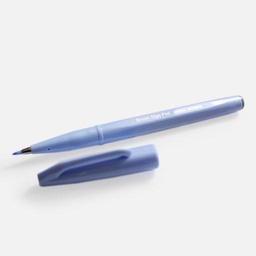 [PENTEL SES15C-S3X] PENTEL Fude Touch Brush Pen Grey Blue