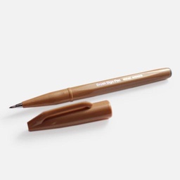 [PENTEL SES15C-E2X] PENTEL Fude Touch Brush Pen Pale Brown