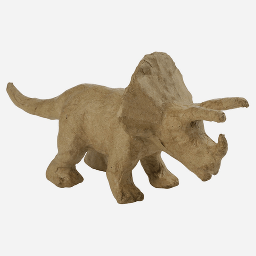 [DECOPATCH AP155] DECOPATCH Paper Mache Extra Small Triceratops