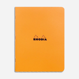 [RHODIA 119188] RHODIA Classic Stapled Notebook 80gsm Lined A5 x 48 Orange
