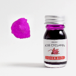 [JACQUES HERBIN 11566T] JACQUES HERBIN Fountain Pen Ink 10ml Rose Cyclamen