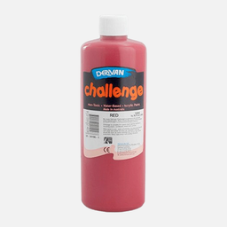 [DERIVAN 1C5R] DERIVAN Challenge Acrylic Paint 500ml Red
