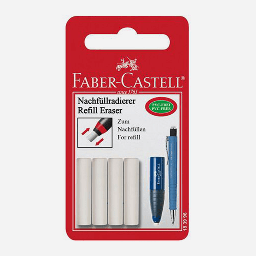 [FABER-CASTELL 183995] FABER-CASTELL Eraser Cartridge x 4