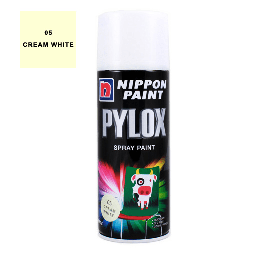 [NIPPON 8888866702496] NIPPON Pylox Spray Paint 400ml 05 Cream White
