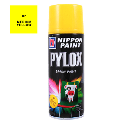 [NIPPON 8888866702519] NIPPON Pylox Spray Paint 400ml 07 Medium Yellow
