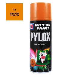 [NIPPON 8888866702533] NIPPON Pylox Spray Paint 400ml 09 Orange Yellow