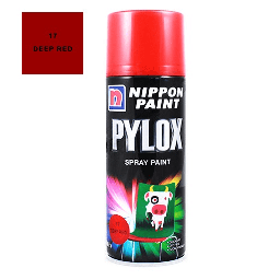 [NIPPON 8888866702618] NIPPON Pylox Spray Paint 400ml 17 Deep Red