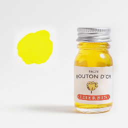 [JACQUES HERBIN 11553] JACQUES HERBIN Fountain Pen Ink 10ml Bouton D’or