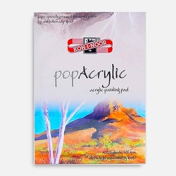 [KOH-I-NOOR 9920021001SF] KOH-I-NOOR Pop Acrylic Paper Pad 400gsm A4 x 10