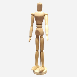 [OVJ 6935249928768] OVJ Wooden Manikin Male 40cm