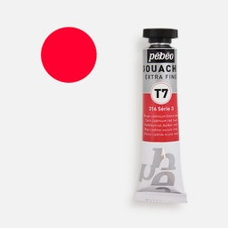 [PEBEO 122316] PEBEO T7 Extra Fine Gouache 20ml 316 Dark Cadmium Red