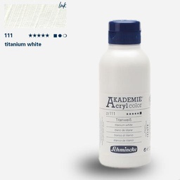 [SCHMINCKE 23111027] SCHMINCKE Akademie Acrylic 250ml Titanium White