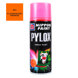 [NIPPON 8888866703523] NIPPON Pylox Spray Paint 400ml 601 Fluorescent Orange