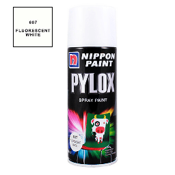 [NIPPON 8888866702960] NIPPON Pylox Spray Paint 400ml 607 Fluorescent White