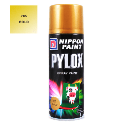 [NIPPON 8888866703028] NIPPON Pylox Spray Paint 400ml 705 Gold