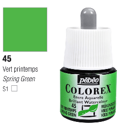 [PEBEO 341045] PEBEO Colorex Watercolor Ink 45ml 45 Spring Green