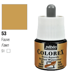 [PEBEO 341053] PEBEO Colorex Watercolor Ink 45ml 53 Fawn