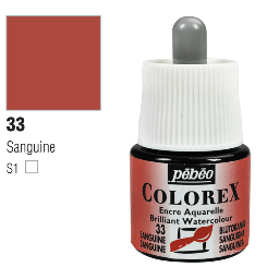 [PEBEO 341033] PEBEO Colorex Watercolor Ink 45ml 33 Sanguine