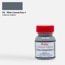 [ANGELUS 727-01-314] ANGELUS Collector Edition Acrylic Leather Paint 29.5ml White Cement