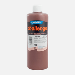 [DERIVAN 1C5BR] DERIVAN Challenge Acrylic Paint 500ml Brown