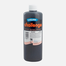 [DERIVAN 1C5BK] DERIVAN Challenge Acrylic Paint 500ml Black